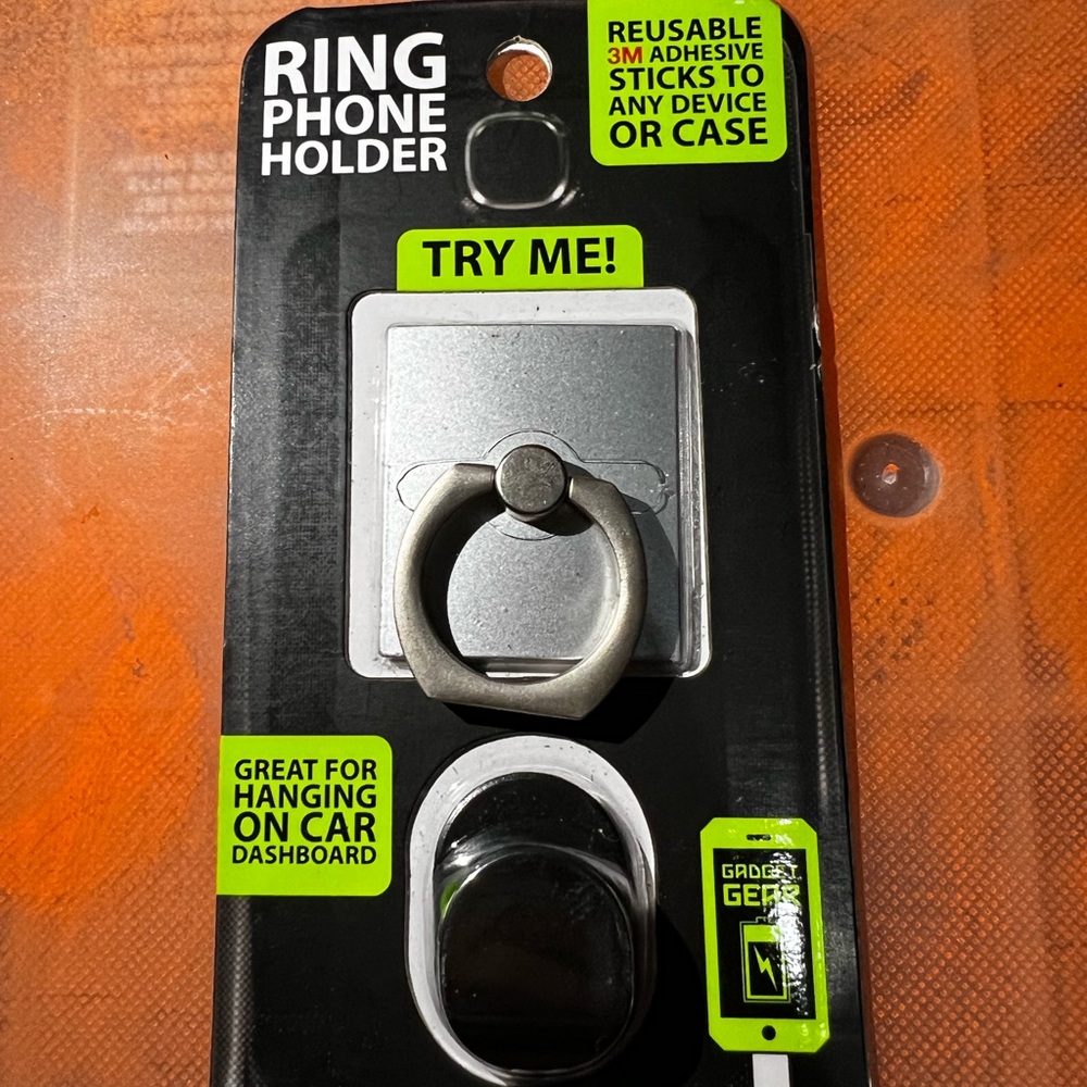 Ring phone holder